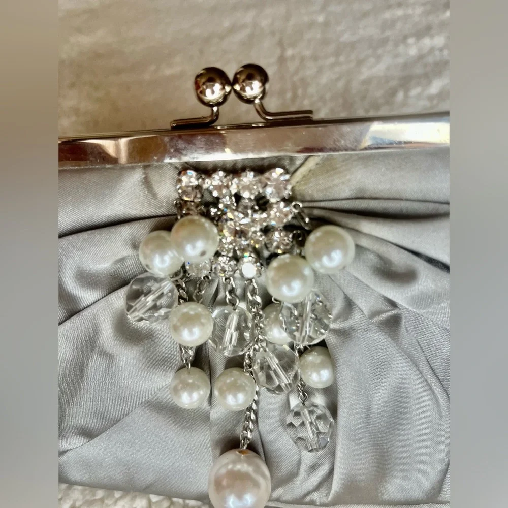 Kate landry gray clutch